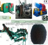 Shredder for Waste Rubber Tyres