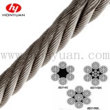 Galvanized and Ungalvanized Steel Wire Rope (6X37)