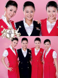 Airlines Uniform with Skirt for Women (UFM130009)
