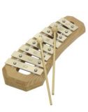 Wooden Xylophone--Musical Toys with 2 Beaters