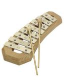 Wooden Xylophone--Musical Toys with 2 Beaters