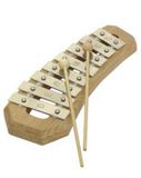 Wooden Xylophone--Musical Toys with 2 Beaters