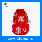 Popular Fashion Winter Warm Red Snow Pet Small Dog Sweater