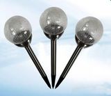 Garden Application and Solar Power Spply Solar Gemstone/Crystal Stake Light