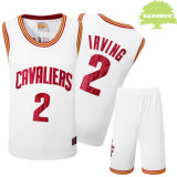 The Cavaliers White Basketball T-Shirt and Short