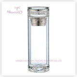 300ml Borosilicate Glassware with Lid and Tea Holder