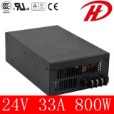 110/220VAC Input 800W 24V 33A DC Output Power Supply (s-800)