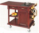 Flambe Trolley with One Stove for Restaurant