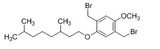 2, 5-Bis (bromomethyl) -1-Methoxy-4- (3', 7'-dimeth-yloctyloxy) Benzene