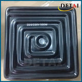 Intaglio Square Infrared Ceramic Heater Flat Shape Heating Panel (DT-C116)
