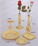 Luxury Silver Gold Hotel Articles / Buffet Tableware