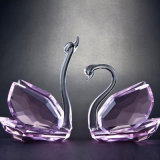 Beautiful Crystal Swan for Wedding Decoration or Holiday Gifts