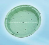En124 A15 SMC Multi-Color Lawn/Grass Manhole Cover