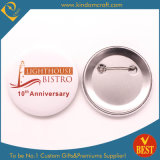 Iron Logo Printing Safety Tin Button Badge