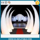 Wholesale Wedding Supplies, LED Lighting Inflatable Tusk Archway, Tube for Wedding, Event Decoration