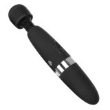 Black Rechargeable Massager AV Vibrator Sexual Tool