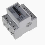LCD Display Three Phase DIN Rail Electronic Kwh Meter