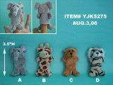 4 PCS Kid Finger Animal Puppet Play Game Learn Story Baby Toy Doll