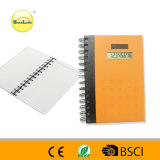 High Quality 8-Digit Touch Screen Notebook Solar Powered