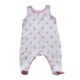 Unisex Printed Cotton Triangle Romper Suit for Babies, Baby Clothing