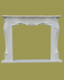 Fireplace - White Marble