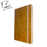 A5 Brown Graph Notebooks Paper with Grey Elastic Band