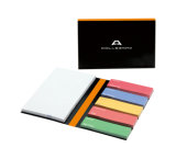 Paper Hard Cover Notebook with Sticky Notes - N1418