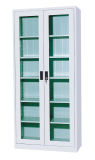 Two Door Glass File Cabinet (FC-B18)