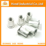 High Quality Countersunk Head Knurled Body Open End Rivet Nut