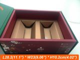 Inner E Flute Tray Box Book Style Paper Rigid Box