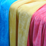 Polyester Brush Velboa Fleece Textile