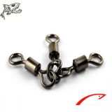 High Quality Fishing Tackle Black Nickle Rolling Swivel