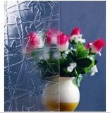 Silver Square Pattern Glass