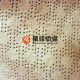 Gsg Faux Punching Suede Fabric for Home Textile