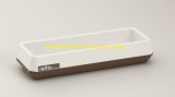 Colorful Plastic Pen Case Holder for Stationery Storage-White (Model. 5304)