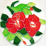 Decoration Ceramic Coaster (SYT-CCM108-31)