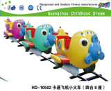 Mini Cartoon Plane Rail Train for Playground and Parks (HD-10502)