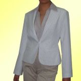Pinstripe Fully Lined Jacket