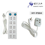 Universal Power Extension Strip/Power Socket with 3pin Adapter (HY-PS04)
