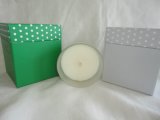 Home Decor Frosted Glass Candle