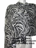 Zebra Print Cashmere Shawl