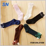 Wholesale 2015 Custom Cheap Fashion Crochet Trim Boot Socks