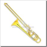 Bb/F/G/D/Eb Gold Lacquer Bass Trombone with Soft Bag (TB9203G)