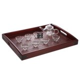 Wooden Tray for Hotel/Tea Set (LC-RW01)