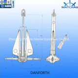 Marine Offshore Mooring High Holding Power Anchors -Danforth