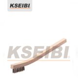Curve Back Hand Brushes with Wooden Handle - Kseibi