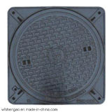 En124 Ductile Iron Manhole Cover with Green Sand Casting Process