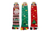 Christmas Stockings Five Toe Socks (TS20740)