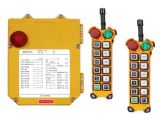 Double Transmitters F24-12s Telecrane Wireless Remote Control for Tower Crane