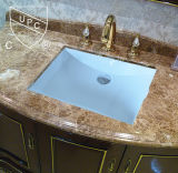 Factory Hot Sale Bathroom Ceramic Undermount Sink with Cupc (SN017)